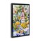 Stupell Industries Grape Vines Wine Glass Floater Framed Canvas Wall Art Design by LSR Design Studio